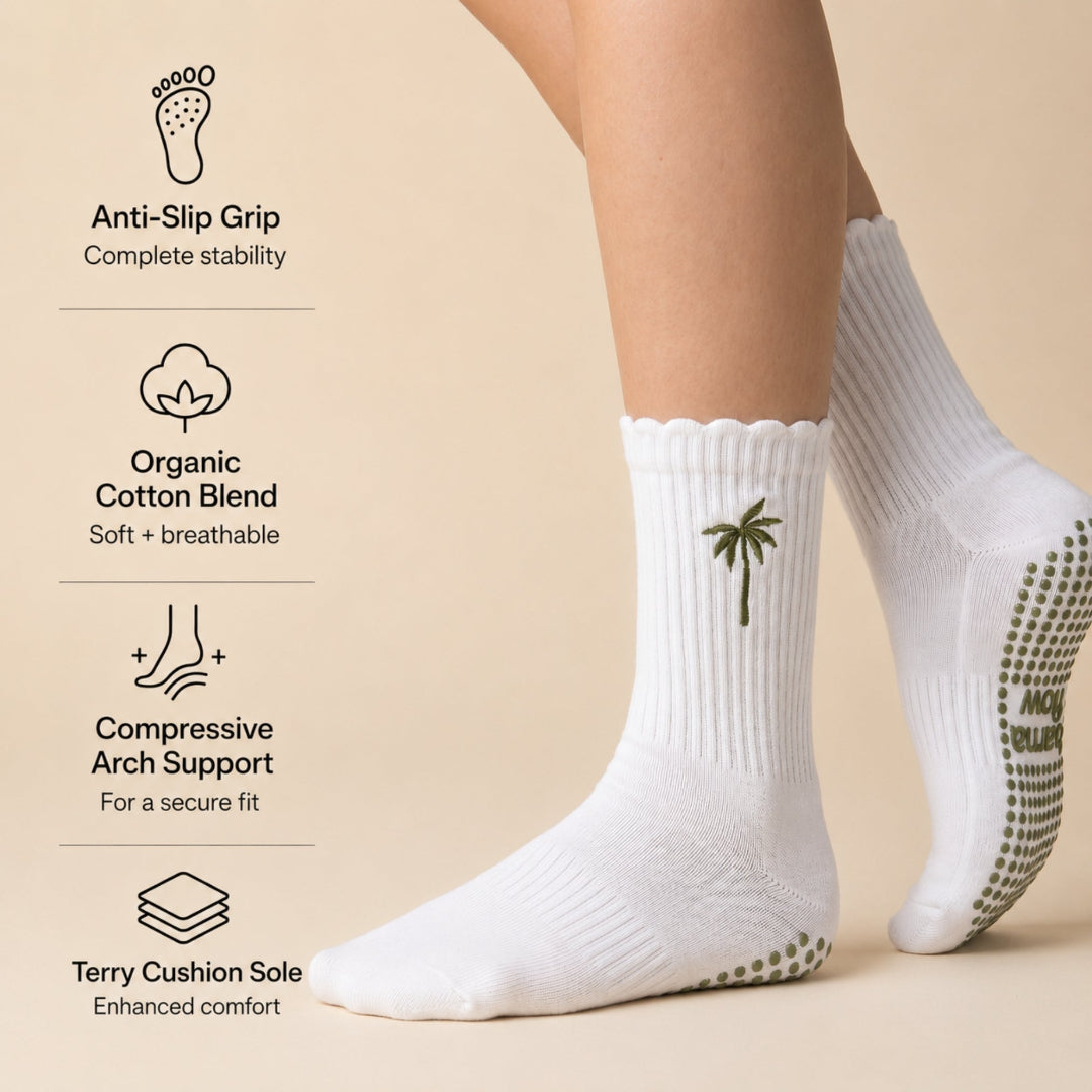 Calcetines antideslizantes Barcelona Palm