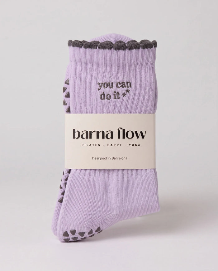 barna flow Anti-Rutsch-Socken in ihrer Verpackung